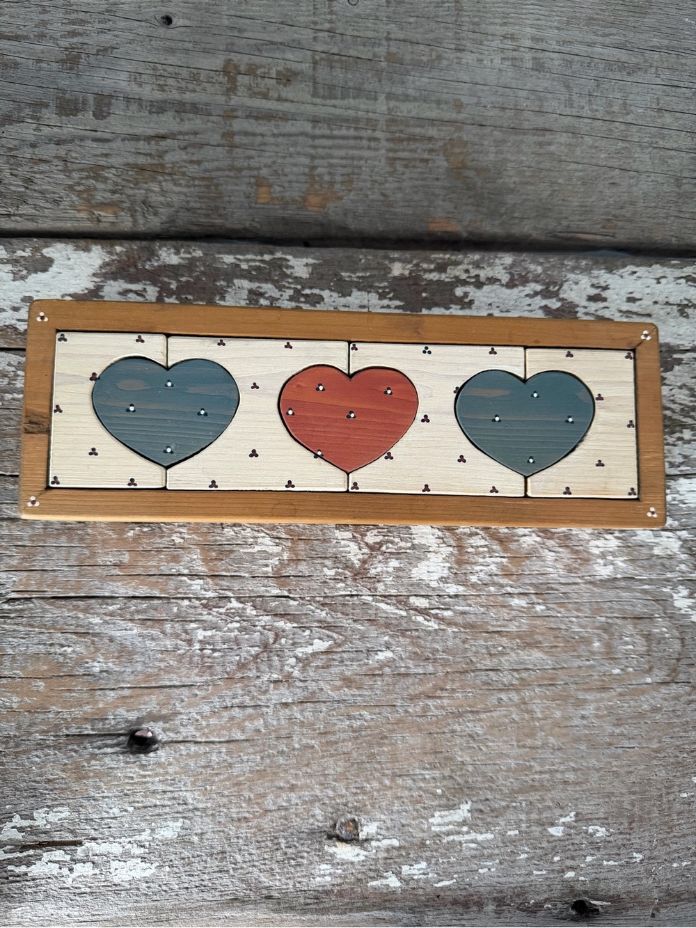 Wooden Heart Decor